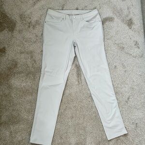 Lululemon ABC Slim-Fit Pant 33” Warpstreme in Bone
